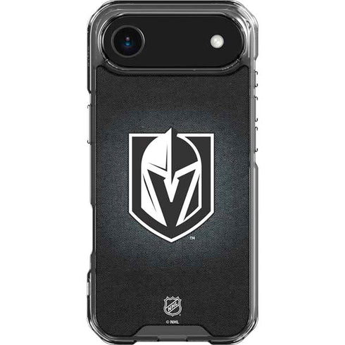 NHL Vegas Golden Knights Black Background iPhone 17 Air Clear Case