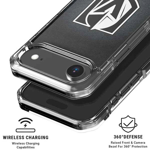 NHL Vegas Golden Knights Black Background iPhone 17 Air Clear Case