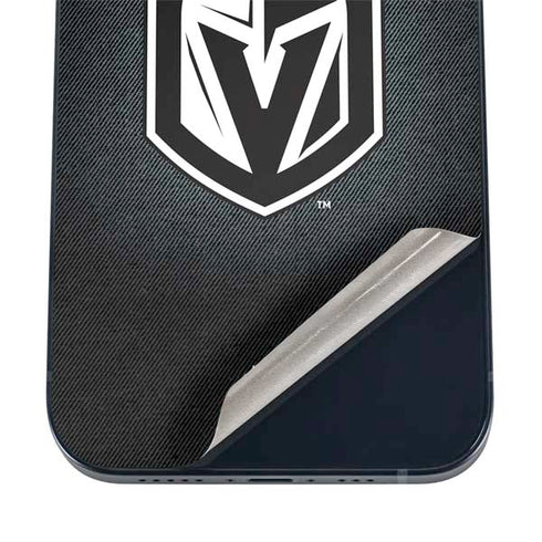 NHL Vegas Golden Knights Black Background iPhone 17 Air Skin