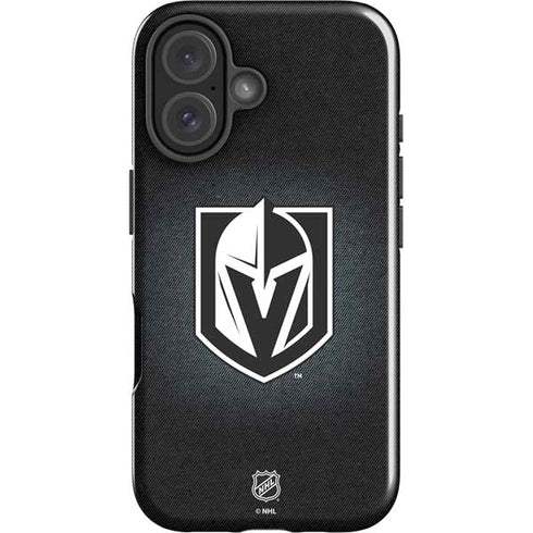 NHL Vegas Golden Knights Black Background iPhone 17 Impact Case