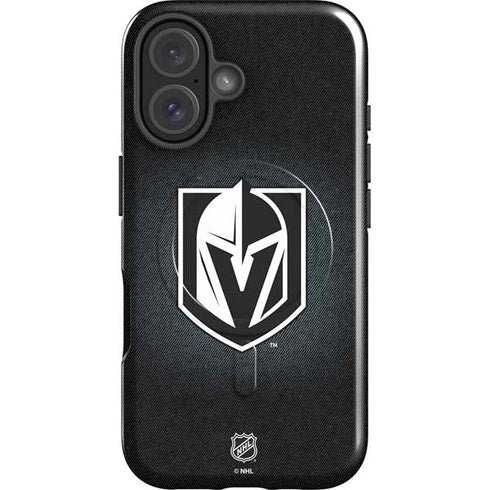 NHL Vegas Golden Knights Black Background iPhone 17 Magsafe Impact Case