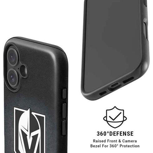 NHL Vegas Golden Knights Black Background iPhone 17 Magsafe Impact Case
