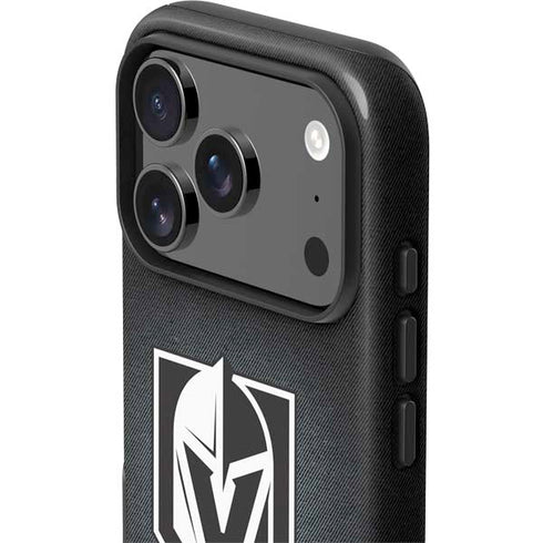 NHL Vegas Golden Knights Black Background iPhone 17 Pro Impact Case