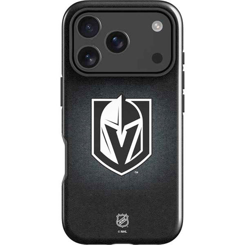 NHL Vegas Golden Knights Black Background iPhone 17 Pro Max Impact Case