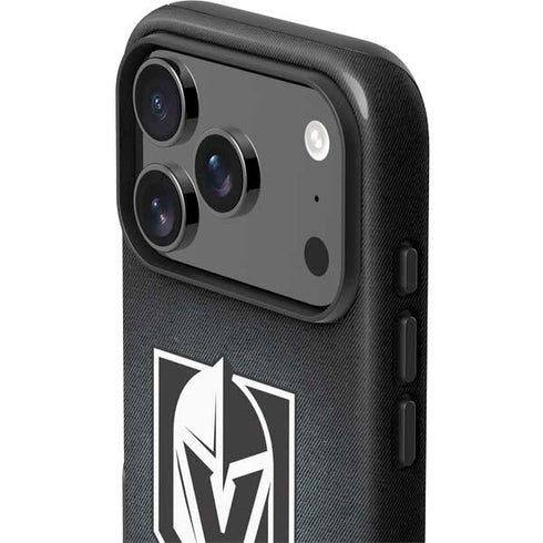 NHL Vegas Golden Knights Black Background iPhone 17 Pro Max Impact Case