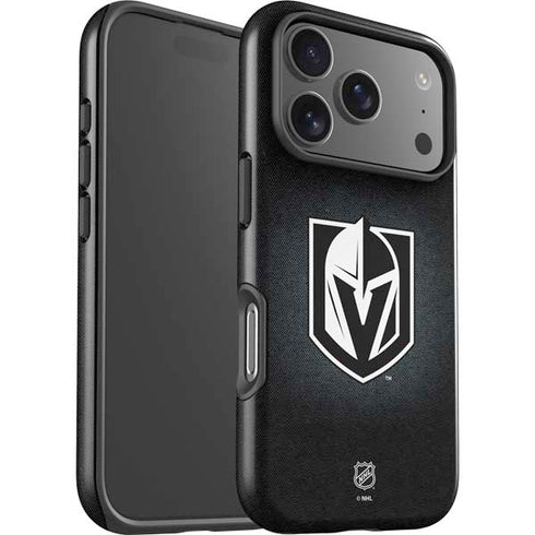 NHL Vegas Golden Knights Black Background iPhone 17 Pro Max Impact Case