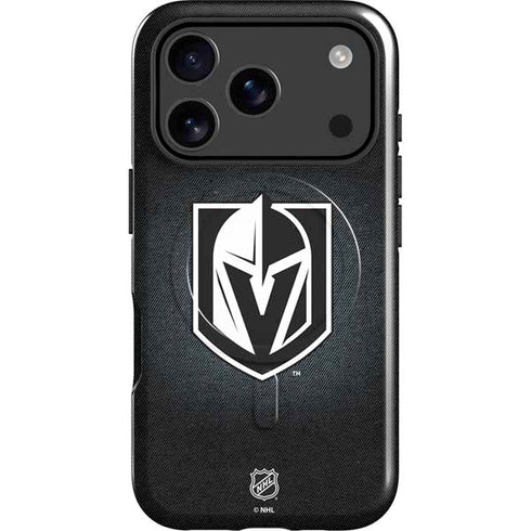 NHL Vegas Golden Knights Black Background iPhone 17 Pro Max Magsafe Impact Case