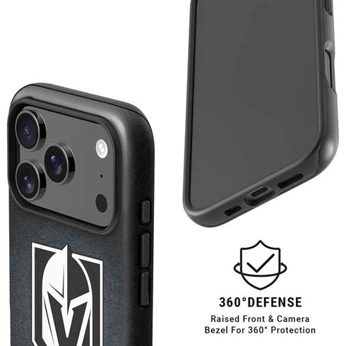 NHL Vegas Golden Knights Black Background iPhone 17 Pro Max Magsafe Impact Case