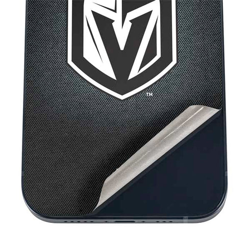 NHL Vegas Golden Knights Black Background iPhone 17 Pro Skin