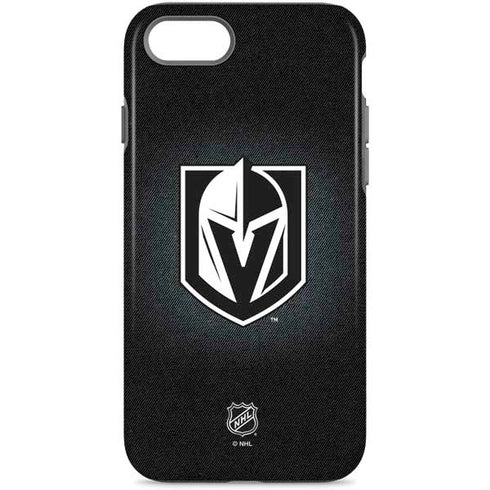 NHL Vegas Golden Knights Black Background iPhone Cases