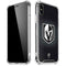 NHL Vegas Golden Knights Black Background iPhone X/XS Clear Case