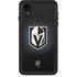NHL Vegas Golden Knights Black Background iPhone Cases