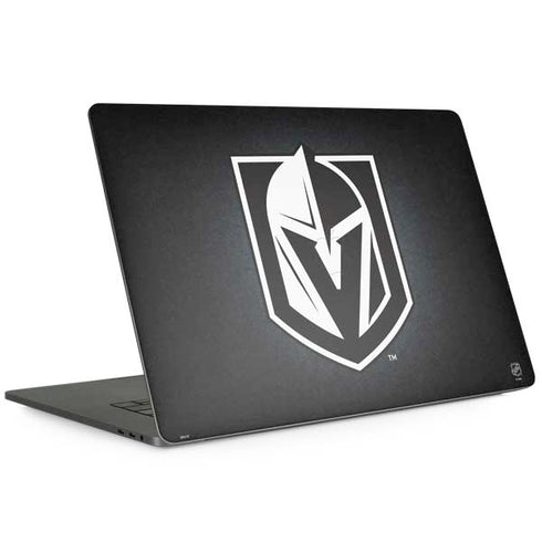 NHL Vegas Golden Knights Black Background MacBook Skins