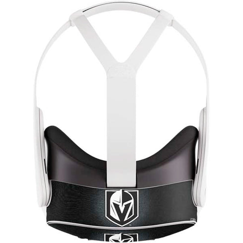 NHL Vegas Golden Knights Black Background Meta Quest 3S Skin