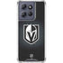 NHL Vegas Golden Knights Black Background Moto G Play 5G (2025) Clear Case