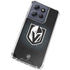 NHL Vegas Golden Knights Black Background Moto G Play 5G (2025) Clear Case