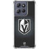 NHL Vegas Golden Knights Black Background Moto G Power 5G (2025) Clear Case
