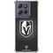 NHL Vegas Golden Knights Black Background Moto G Stylus 5G (2025) Clear Case