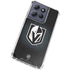 NHL Vegas Golden Knights Black Background Moto G Stylus 5G (2025) Clear Case