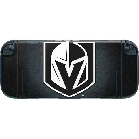 NHL Vegas Golden Knights Black Background Nintendo Switch 2 (2025) with Joy-Con Skin