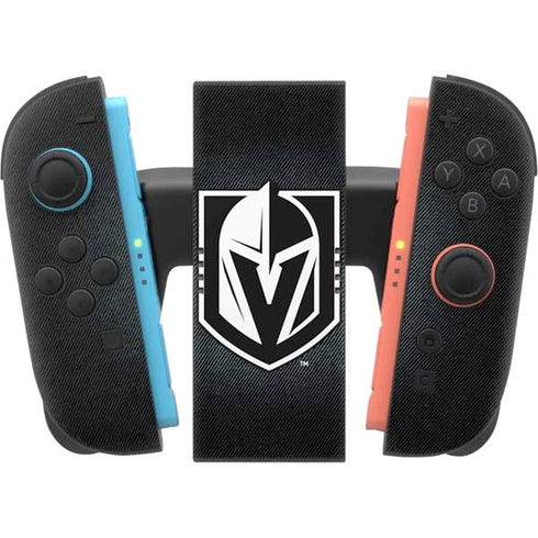 NHL Vegas Golden Knights Black Background Nintendo Switch 2 (2025) Joy-Con Controller Skin