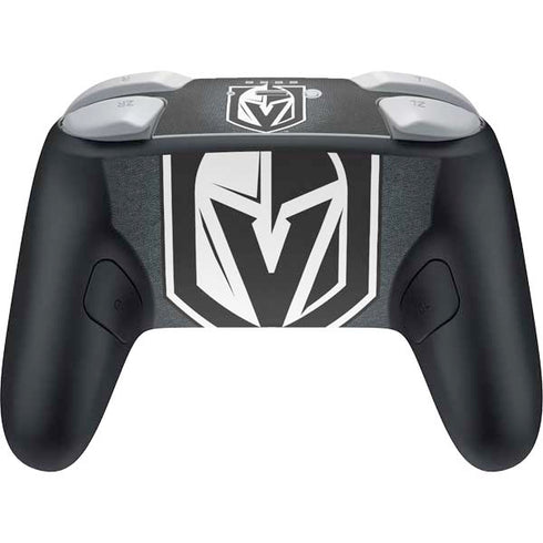 NHL Vegas Golden Knights Black Background Nintendo Switch 2 (2025) Pro Controller Skin