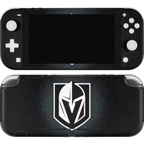 NHL Vegas Golden Knights Black Background Nintendo Skins