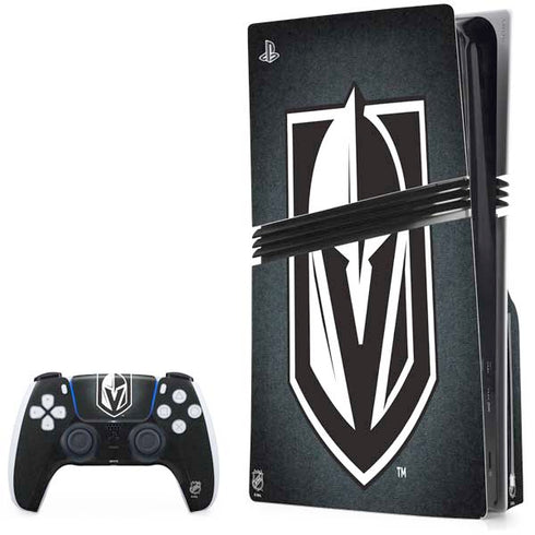 NHL Vegas Golden Knights Black Background PlayStation PS5 Skins
