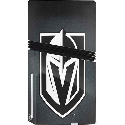 NHL Vegas Golden Knights Black Background PS5 Pro Disk Bundle Skin
