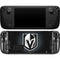 NHL Vegas Golden Knights Black Background Steam Deck Handheld Gaming Computer OLED Skin