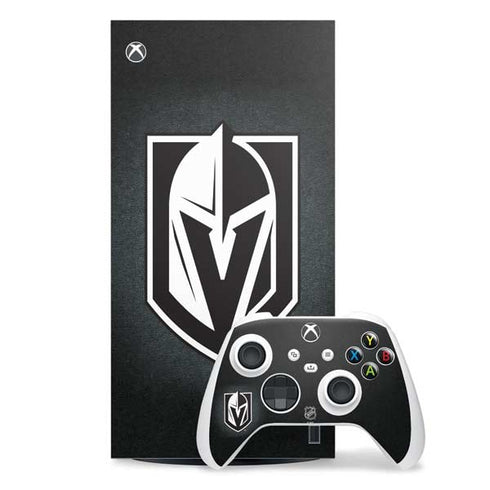 NHL Vegas Golden Knights Black Background Xbox Series X Skins