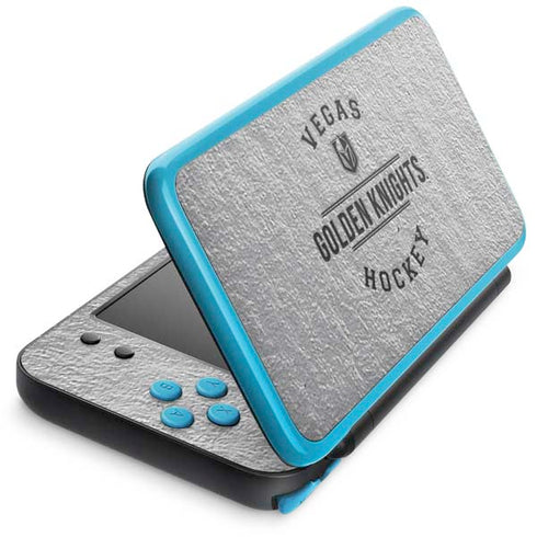 NHL Vegas Golden Knights Black Text Nintendo Skins