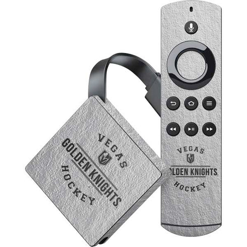 NHL Vegas Golden Knights Black Text Amazon Fire TV Skin