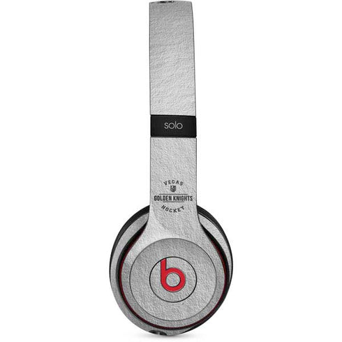 NHL Vegas Golden Knights Black Text Beats Solo 3 Wireless Skin