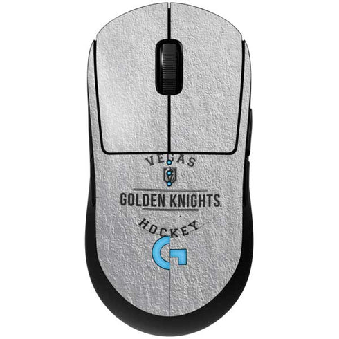 NHL Vegas Golden Knights Black Text G Pro Wireless Gaming Mouse Skin