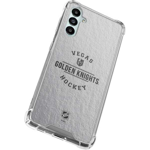 NHL Vegas Golden Knights Black Text Gabb Phone 4 Clear Case