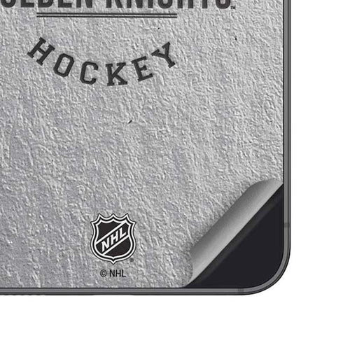 NHL Vegas Golden Knights Black Text Galaxy A16 5G Skin