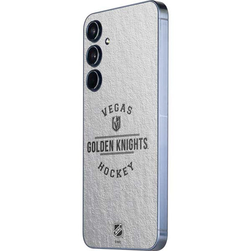 NHL Vegas Golden Knights Black Text Galaxy A36 5G Skin
