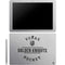 NHL Vegas Golden Knights Black Text Galaxy Book 12in Skin