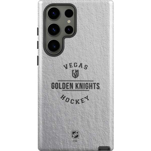 NHL Vegas Golden Knights Black Text Galaxy S23 Ultra Pro Case