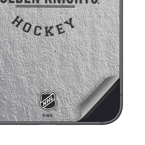 NHL Vegas Golden Knights Black Text Galaxy S25 Plus Skin
