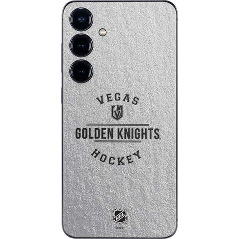 NHL Vegas Golden Knights Black Text Galaxy S24 Skin