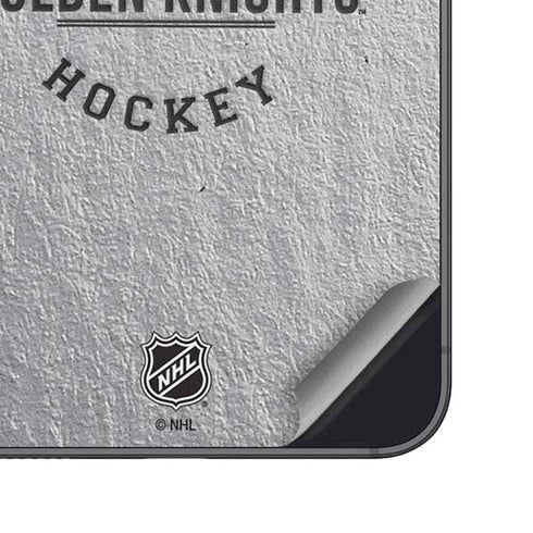 NHL Vegas Golden Knights Black Text Galaxy S25 Skin