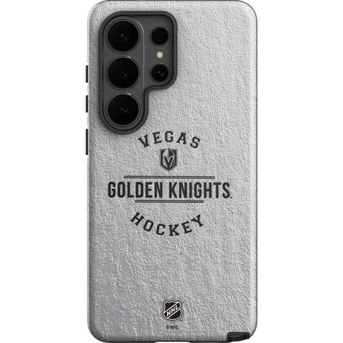 NHL Vegas Golden Knights Black Text Galaxy S26 Ultra Impact Case