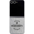 NHL Vegas Golden Knights Black Text Galaxy Z Flip6 Skin