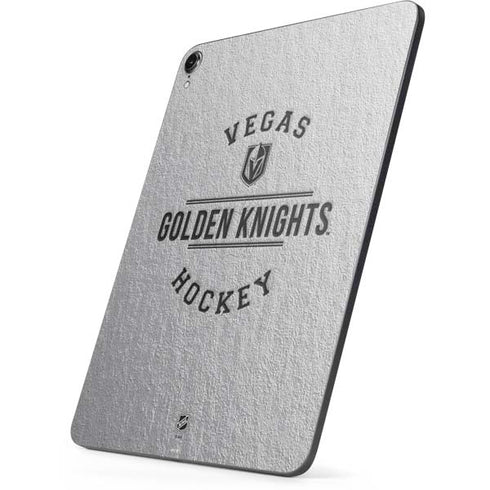 NHL Vegas Golden Knights Black Text Apple iPad Pro Skin