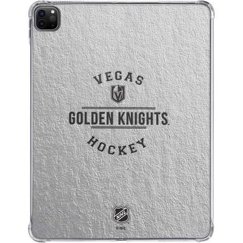NHL Vegas Golden Knights Black Text iPad Pro 11in (2024) Clear Case