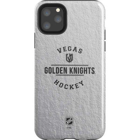 NHL Vegas Golden Knights Black Text iPhone Cases