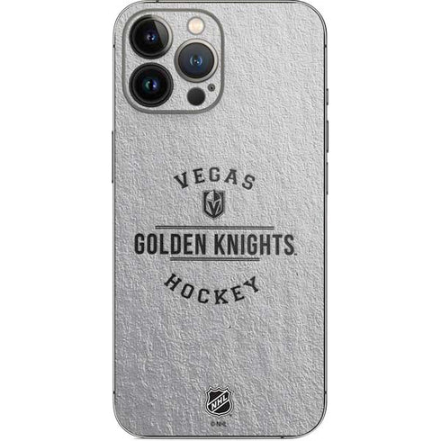 NHL Vegas Golden Knights Black Text iPhone 15 Pro Max Skin