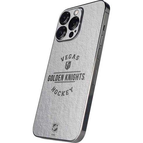 NHL Vegas Golden Knights Black Text iPhone 15 Pro Max Skin